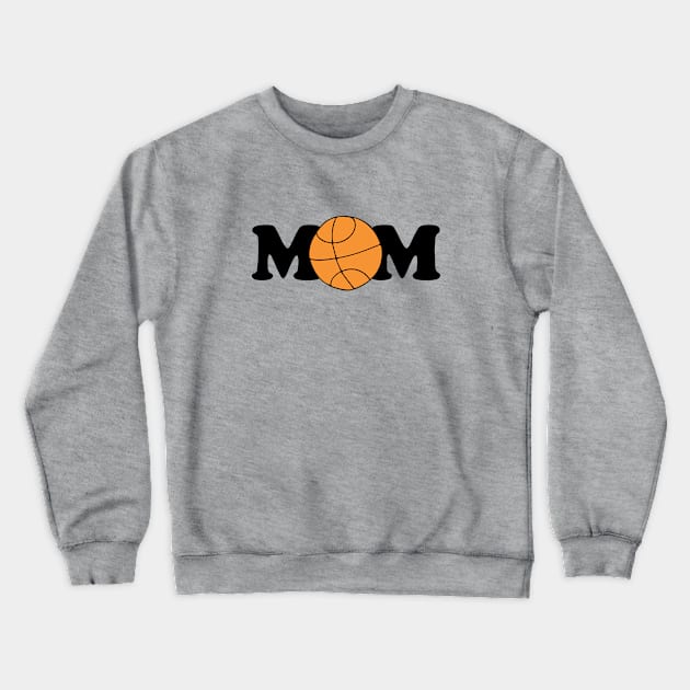 Basketball mom Crewneck Sweatshirt by bubbsnugg